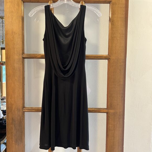 ABS by Allen Schwartz Evening Dress Black Size Petite S Elegant Cocktail /Formal - Picture 2 of 7